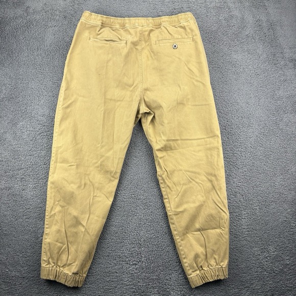 Rustic Blue‎ Jogger Men XL (36x27) Drawstring Elastic Tan Canvas - Picture 10 of 11
